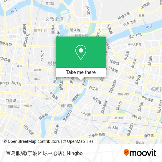 宝岛眼镜(宁波环球中心店) map