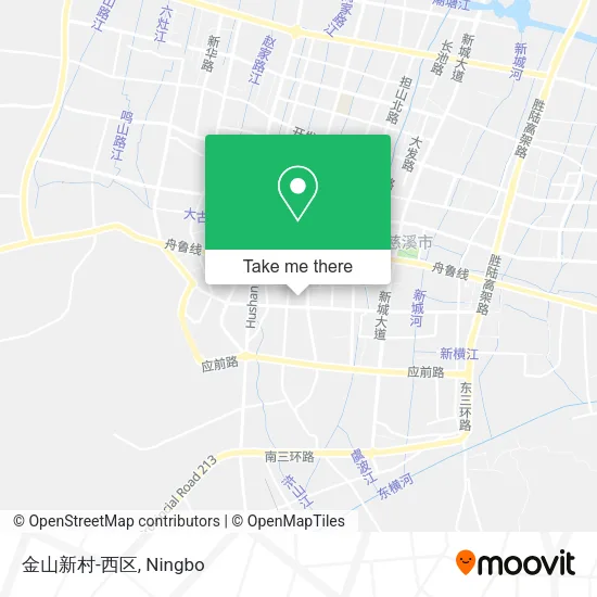 金山新村-西区 map