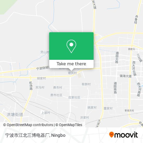 宁波市江北三博电器厂 map