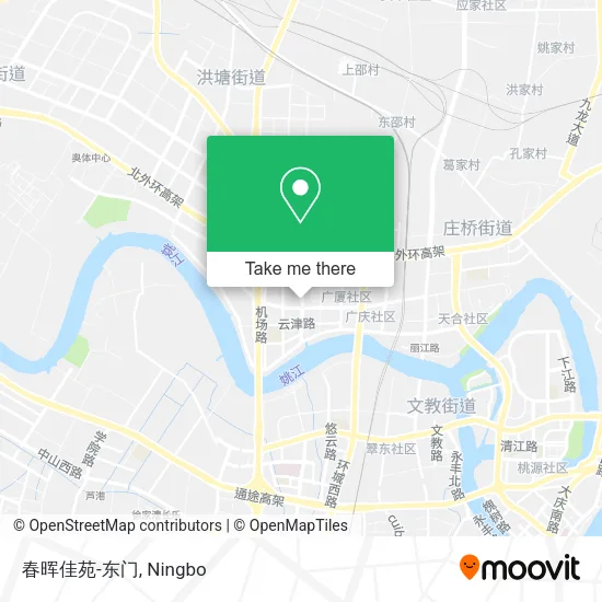 春晖佳苑-东门 map