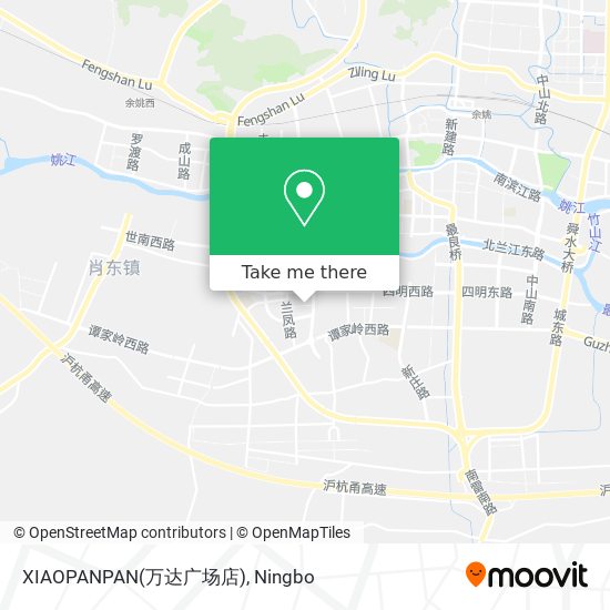 XIAOPANPAN(万达广场店) map