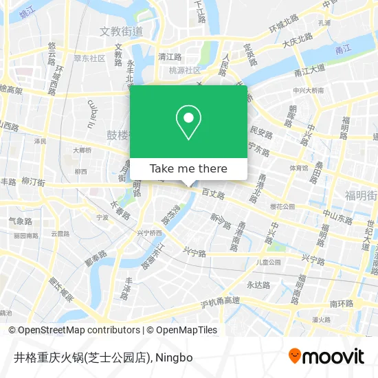 井格重庆火锅(芝士公园店) map