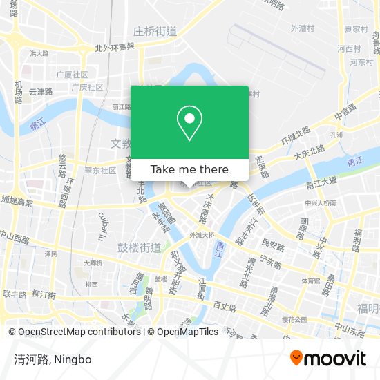 清河路 map