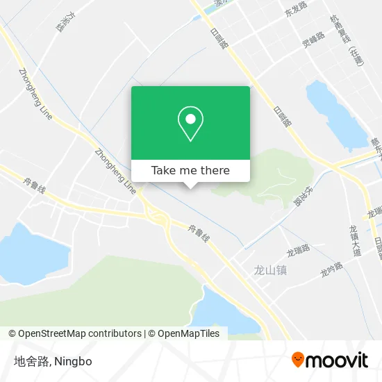 地舍路 map