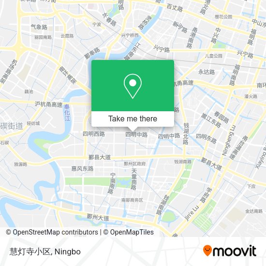 慧灯寺小区 map