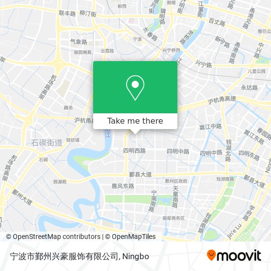 宁波市鄞州兴豪服饰有限公司 map