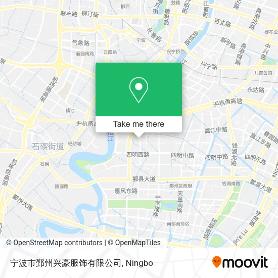 宁波市鄞州兴豪服饰有限公司 map
