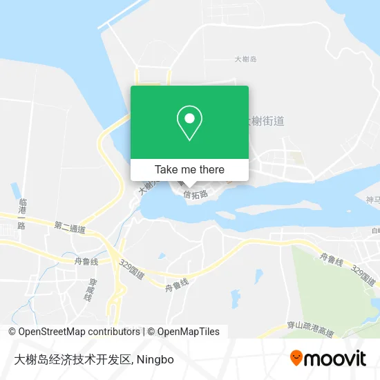 大榭岛经济技术开发区 map