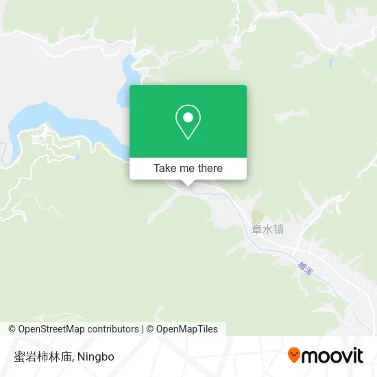 蜜岩柿林庙 map