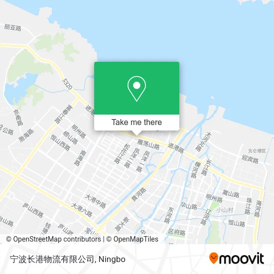 宁波长港物流有限公司 map