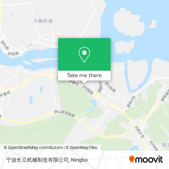 宁波长立机械制造有限公司 map