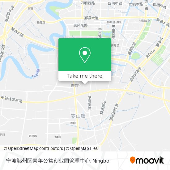 宁波鄞州区青年公益创业园管理中心 map