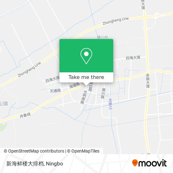 新海鲜楼大排档 map