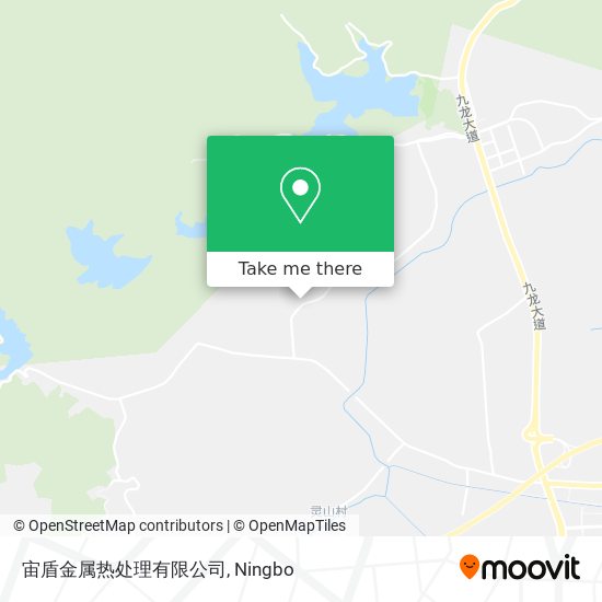 宙盾金属热处理有限公司 map
