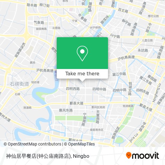 神仙居早餐店(钟公庙南路店) map