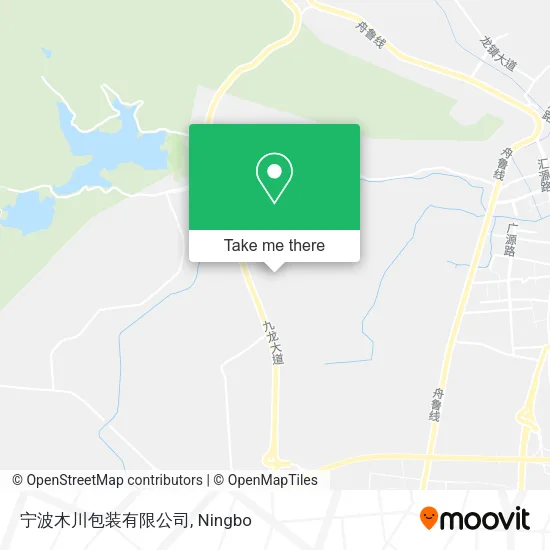 宁波木川包装有限公司 map