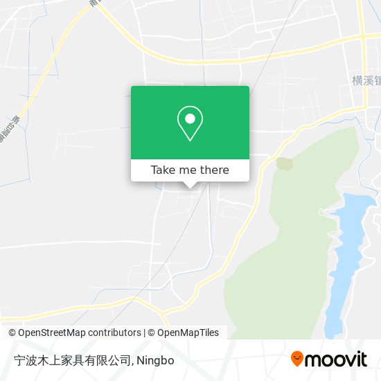 宁波木上家具有限公司 map