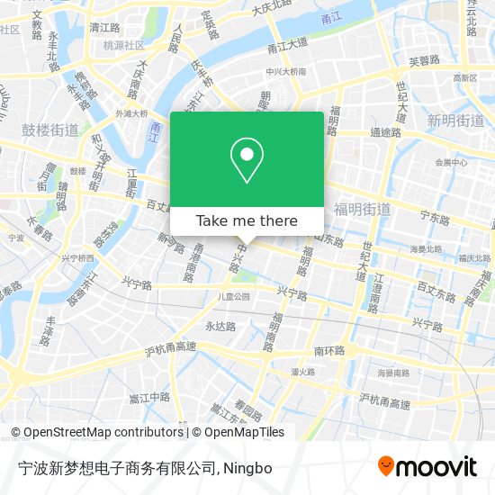 宁波新梦想电子商务有限公司 map