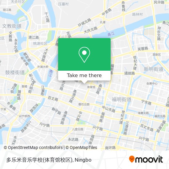 多乐米音乐学校(体育馆校区) map