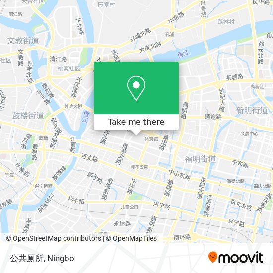 公共厕所 map
