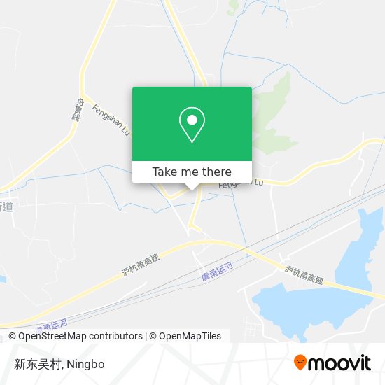 新东吴村 map