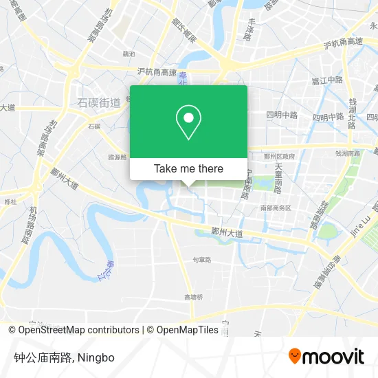 钟公庙南路 map