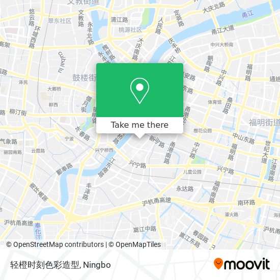 轻橙时刻色彩造型 map