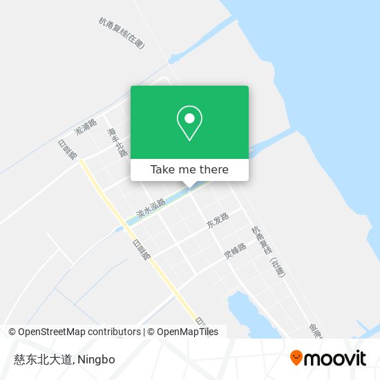 慈东北大道 map