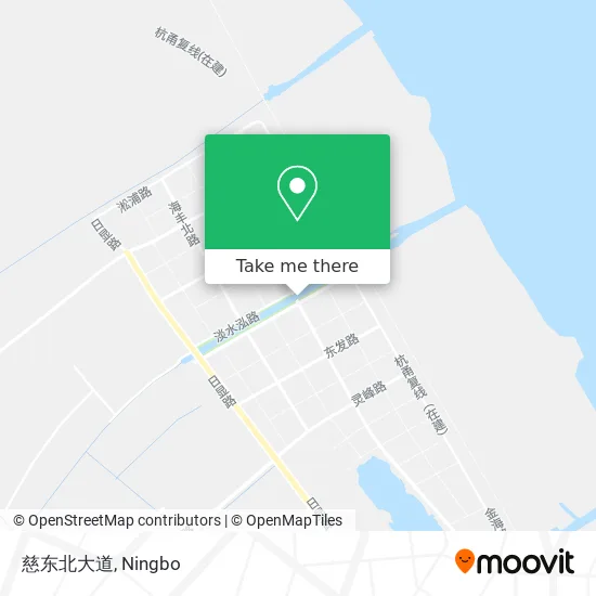 慈东北大道 map