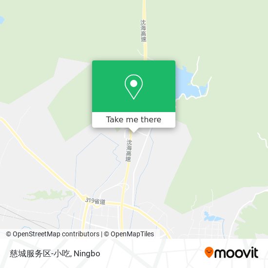 慈城服务区-小吃 map