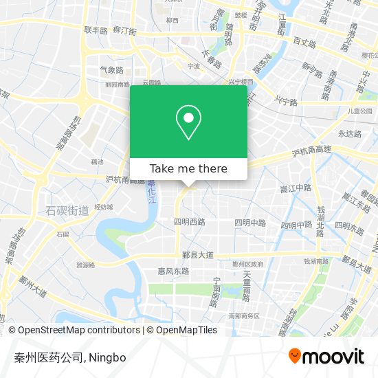 秦州医药公司 map