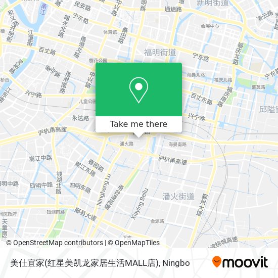 美仕宜家(红星美凯龙家居生活MALL店) map