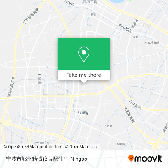 宁波市鄞州精诚仪表配件厂 map