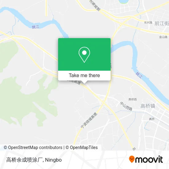 高桥余成喷涂厂 map