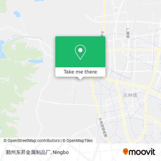 鄞州东昇金属制品厂 map