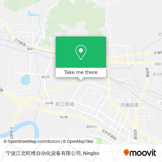 宁波江北旺维自动化设备有限公司 map