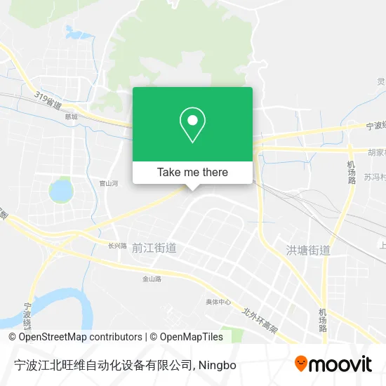 宁波江北旺维自动化设备有限公司 map