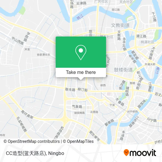 CC造型(蓝天路店) map