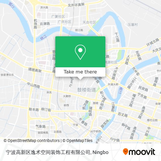 宁波高新区逸术空间装饰工程有限公司 map