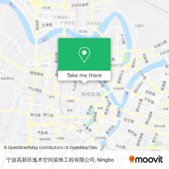 宁波高新区逸术空间装饰工程有限公司 map