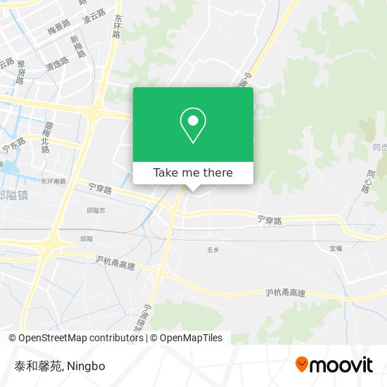 泰和馨苑 map