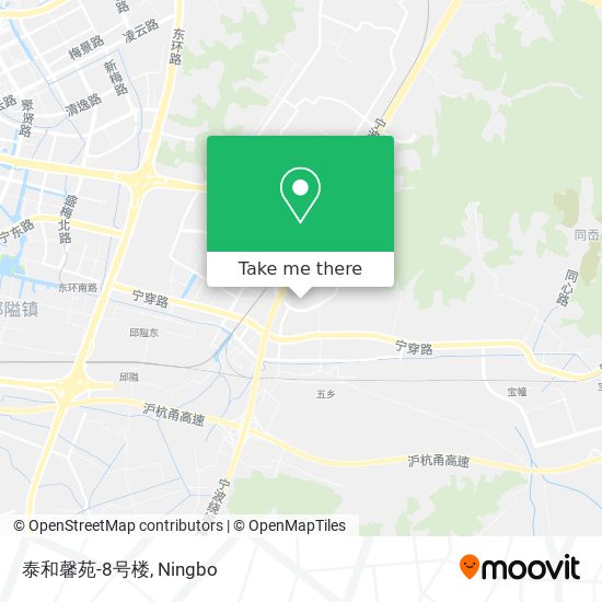 泰和馨苑-8号楼 map