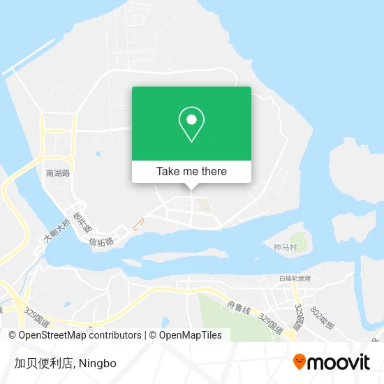 加贝便利店 map