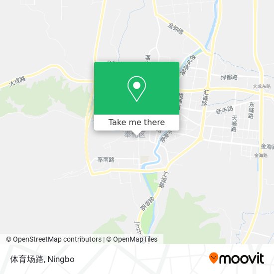 体育场路 map