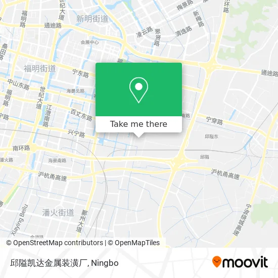 邱隘凯达金属装潢厂 map