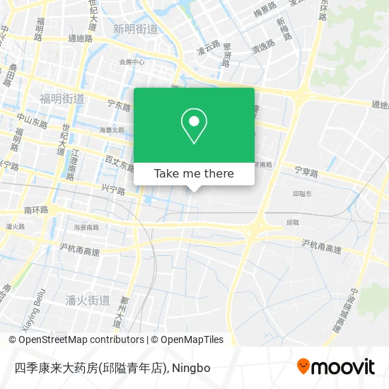 四季康来大药房(邱隘青年店) map