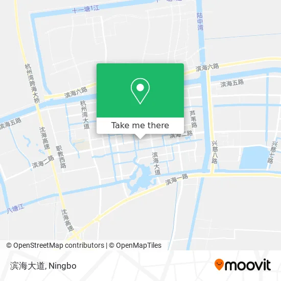 滨海大道 map