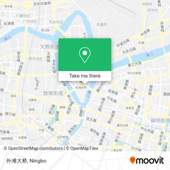 外滩大桥 map