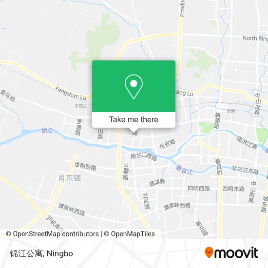 锦江公寓 map