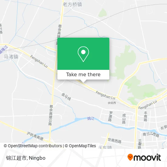 锦江超市 map